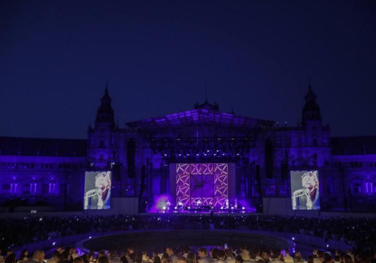 Concierto de Pablo López durante Icónica Fest 2023