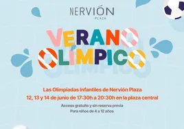 Nervión Plaza prepara su propio parque acuático con un verano olímpico para niños