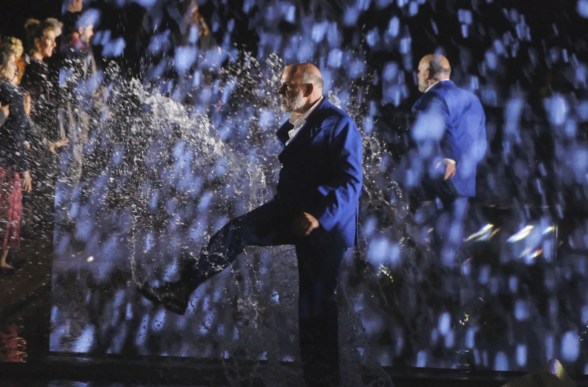Ensayo de la ópera 'Nabucco' en el teatro de la Maestranza de Sevilla 