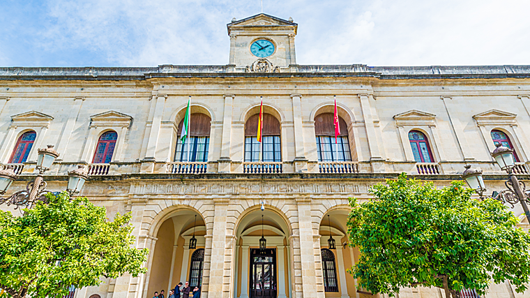 Fachada del Ayuntamiento de Sevilla
