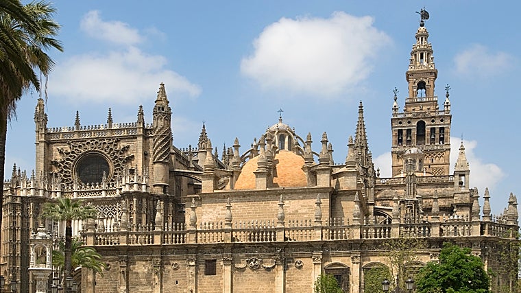 Imagen de la Catedral de Sevilla y la Giralda