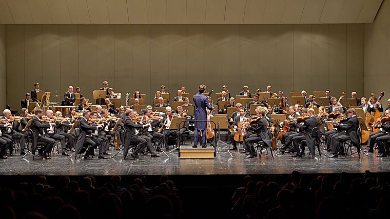 La gran Orquesta Filarnónica de Viena