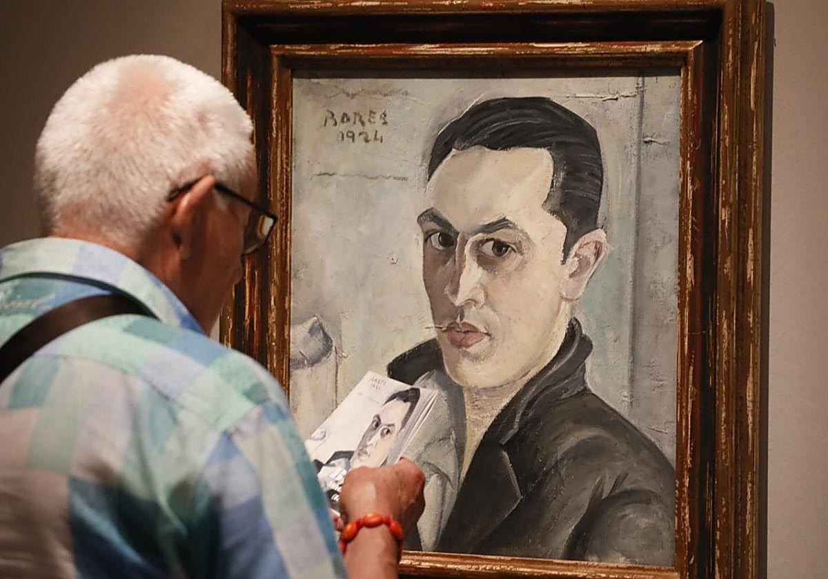 Autorretrato de Francisco Bores, fechado en 1924