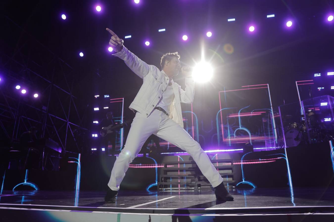 Actuación de Bisbal en el Icónica Santalucía Sevilla Fest 2024