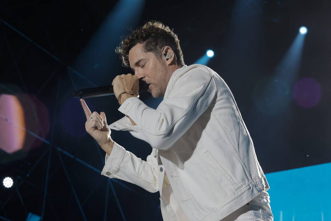 Actuación de Bisbal en el Icónica Santalucía Sevilla Fest 2024