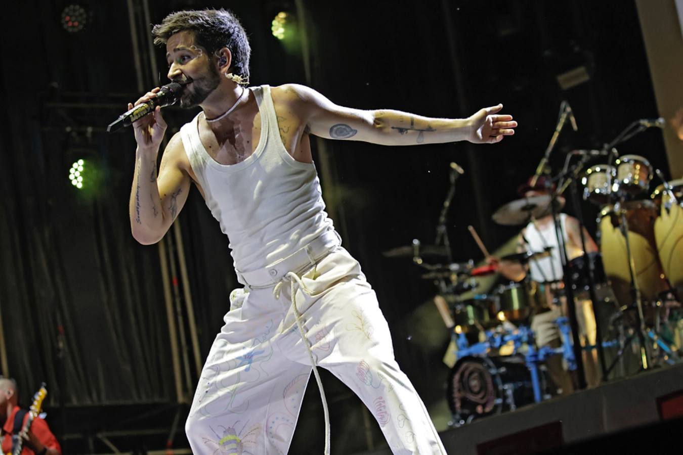 Actuación de Camilo en el Estadio de la Cartuja