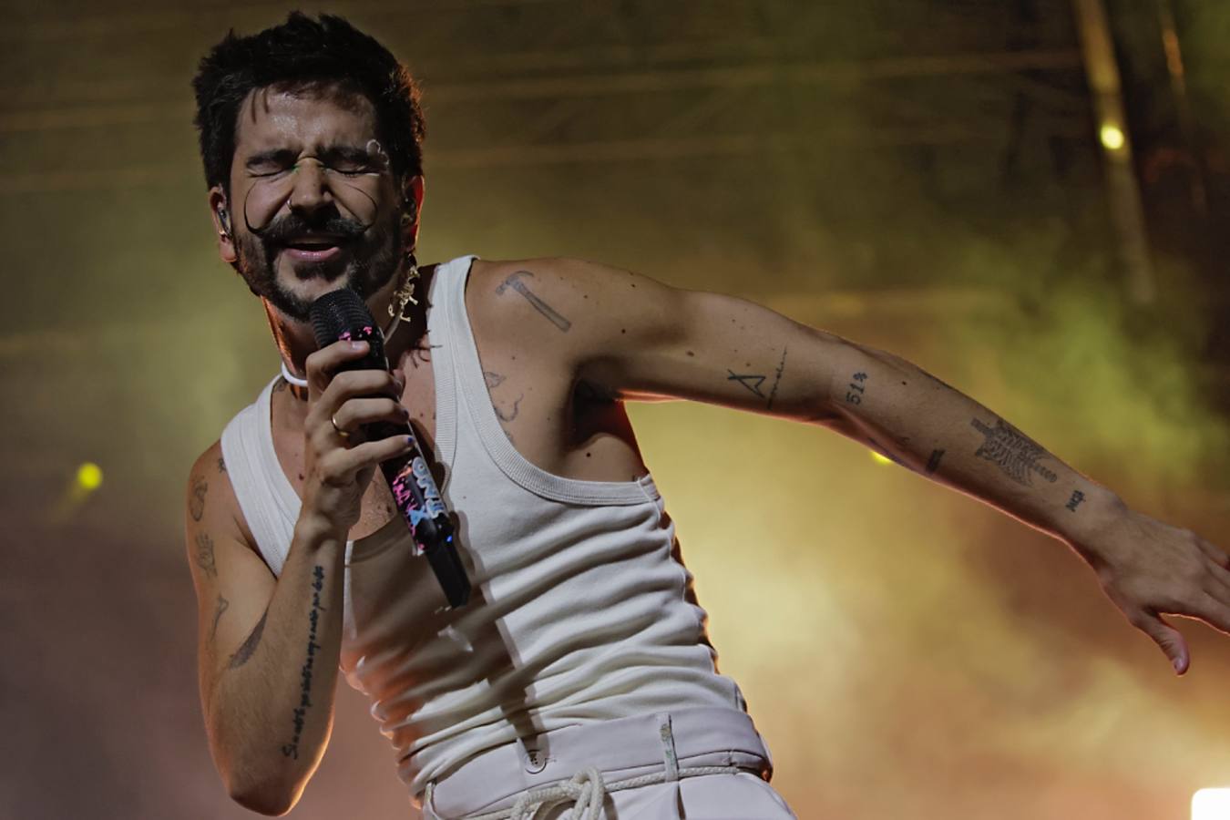 Actuación de Camilo en el Estadio de la Cartuja