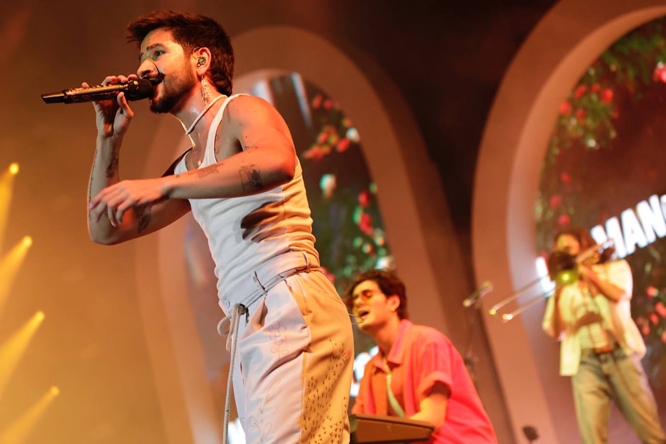 Actuación de Camilo en el Estadio de la Cartuja