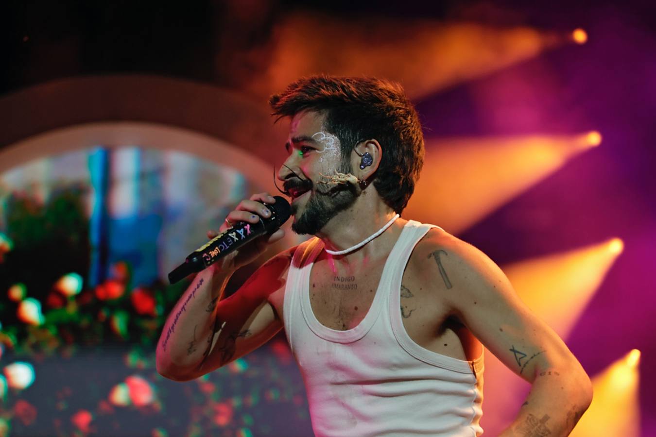 Actuación de Camilo en el Estadio de la Cartuja