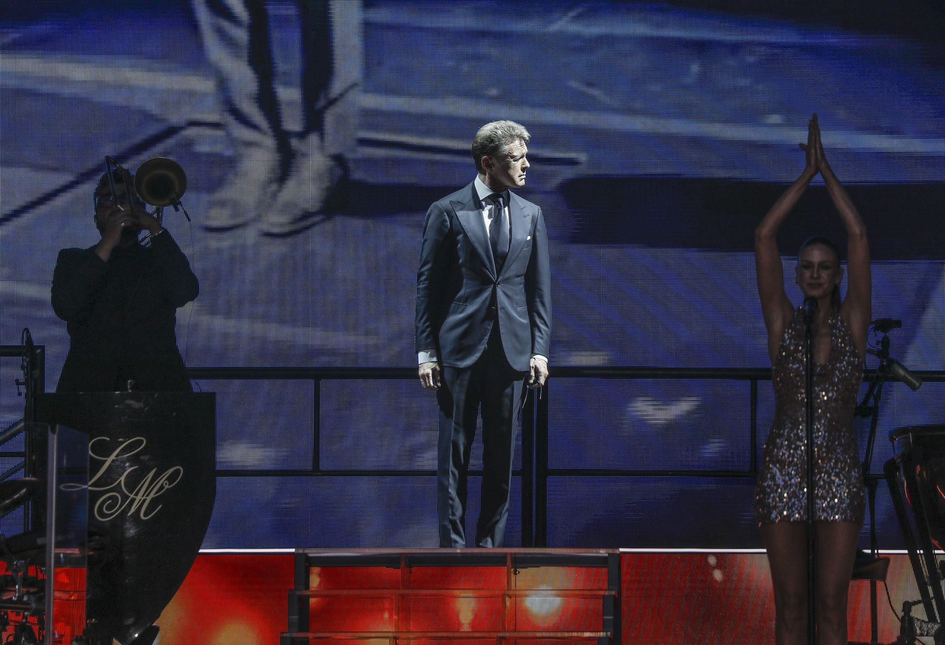 El concierto de Luis Miguel en el estadio de la Cartuja de Sevilla