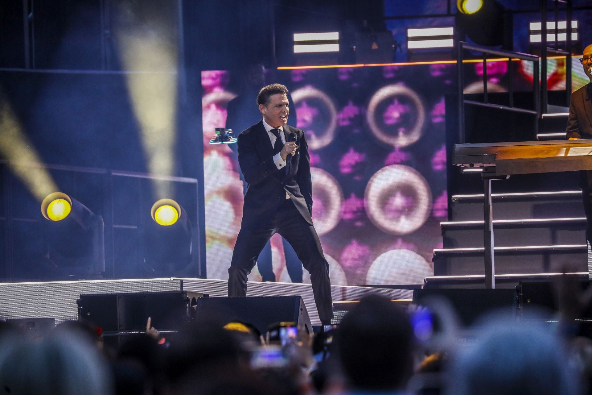El concierto de Luis Miguel en el estadio de la Cartuja de Sevilla