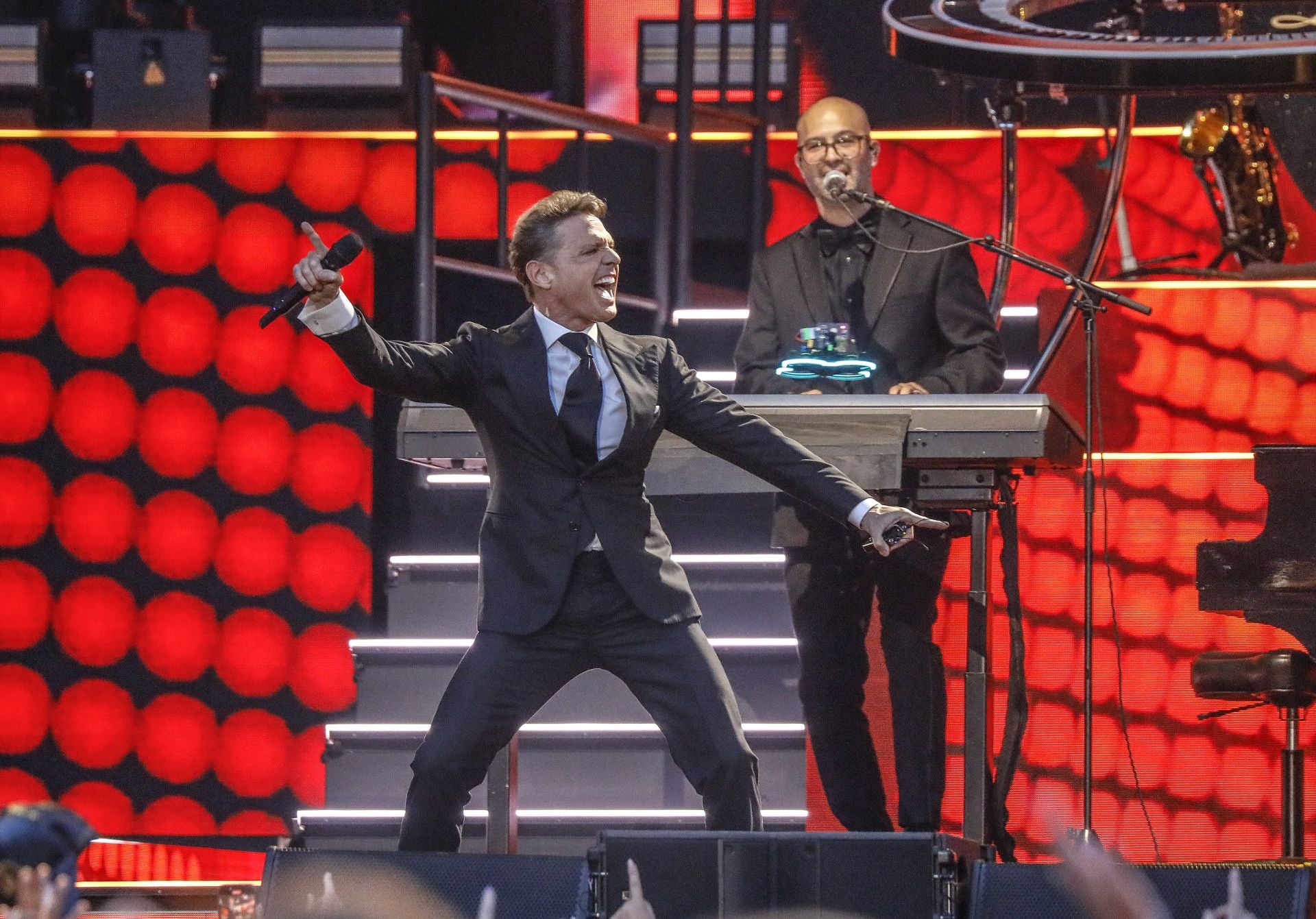 El concierto de Luis Miguel en el estadio de la Cartuja de Sevilla