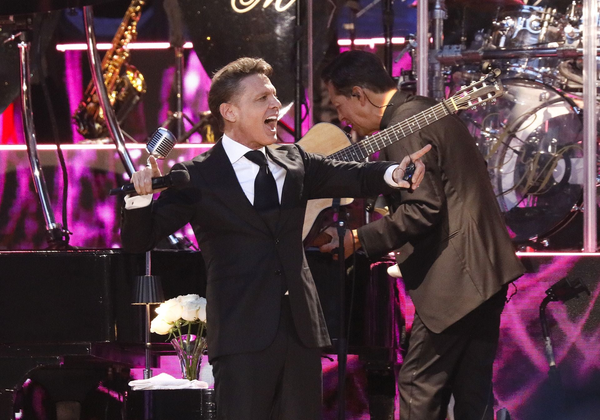 El concierto de Luis Miguel en el estadio de la Cartuja de Sevilla