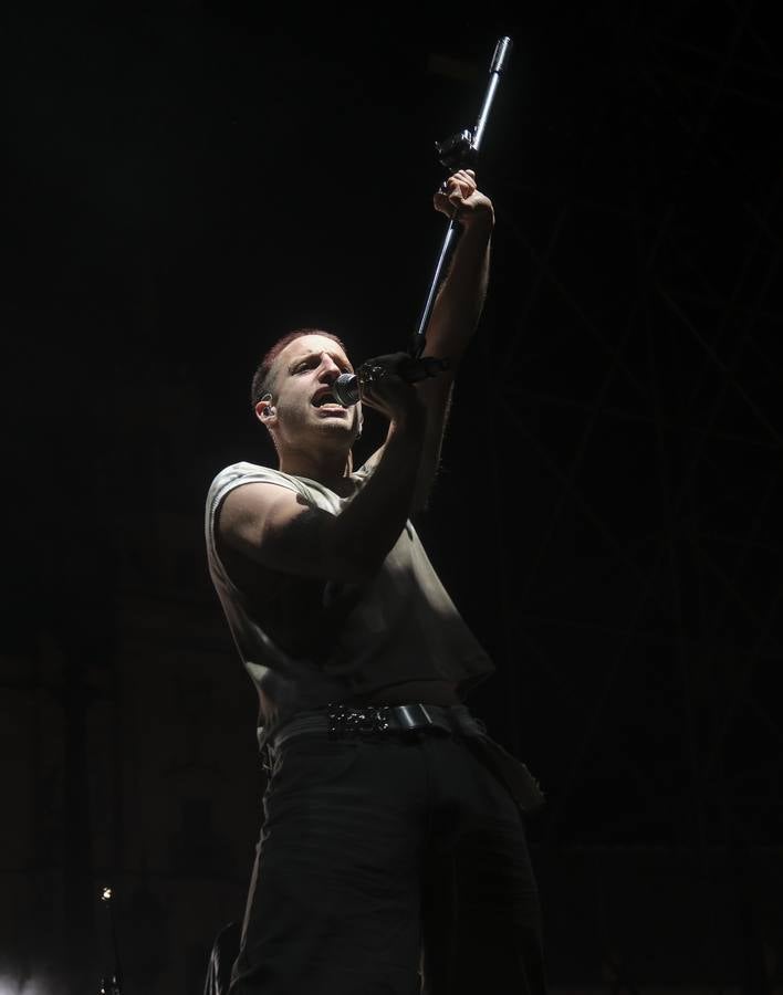 La actuación de Wos levantó una gran expectación entre los fans del rapero