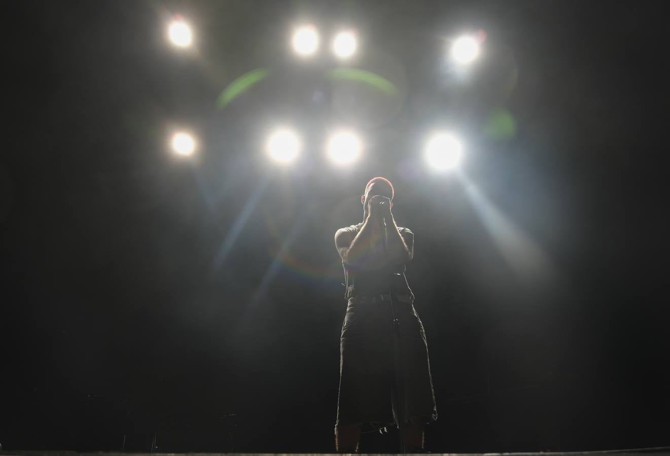 La actuación de Wos levantó una gran expectación entre los fans del rapero