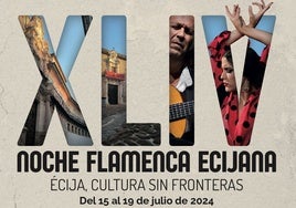 La Noche Flamenca Ecijana comienza este lunes con la apuesta de un festival sin fronteras