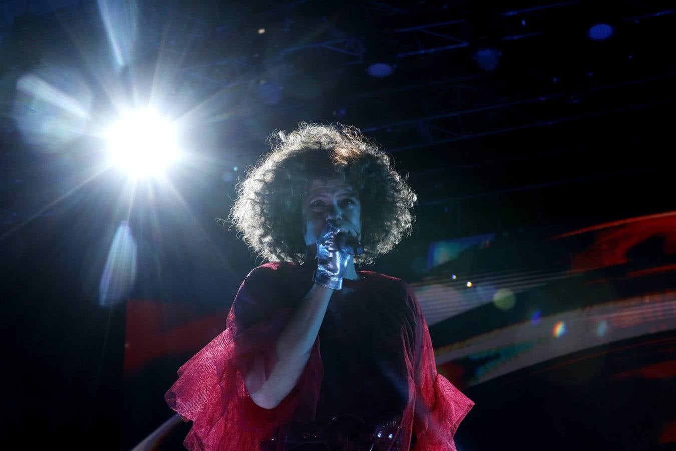 Arcade Fire llenó la Plaza de España con el sonido de su rock alternativo