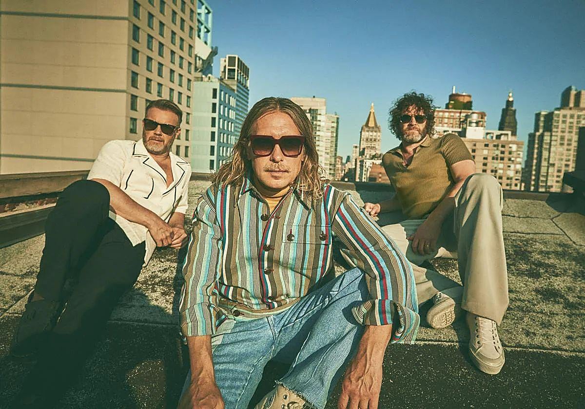 Gary Barlow, Mark Owen y Howard Donald, el actual Take That, cantarán en Sevilla el próximo 16 de julio