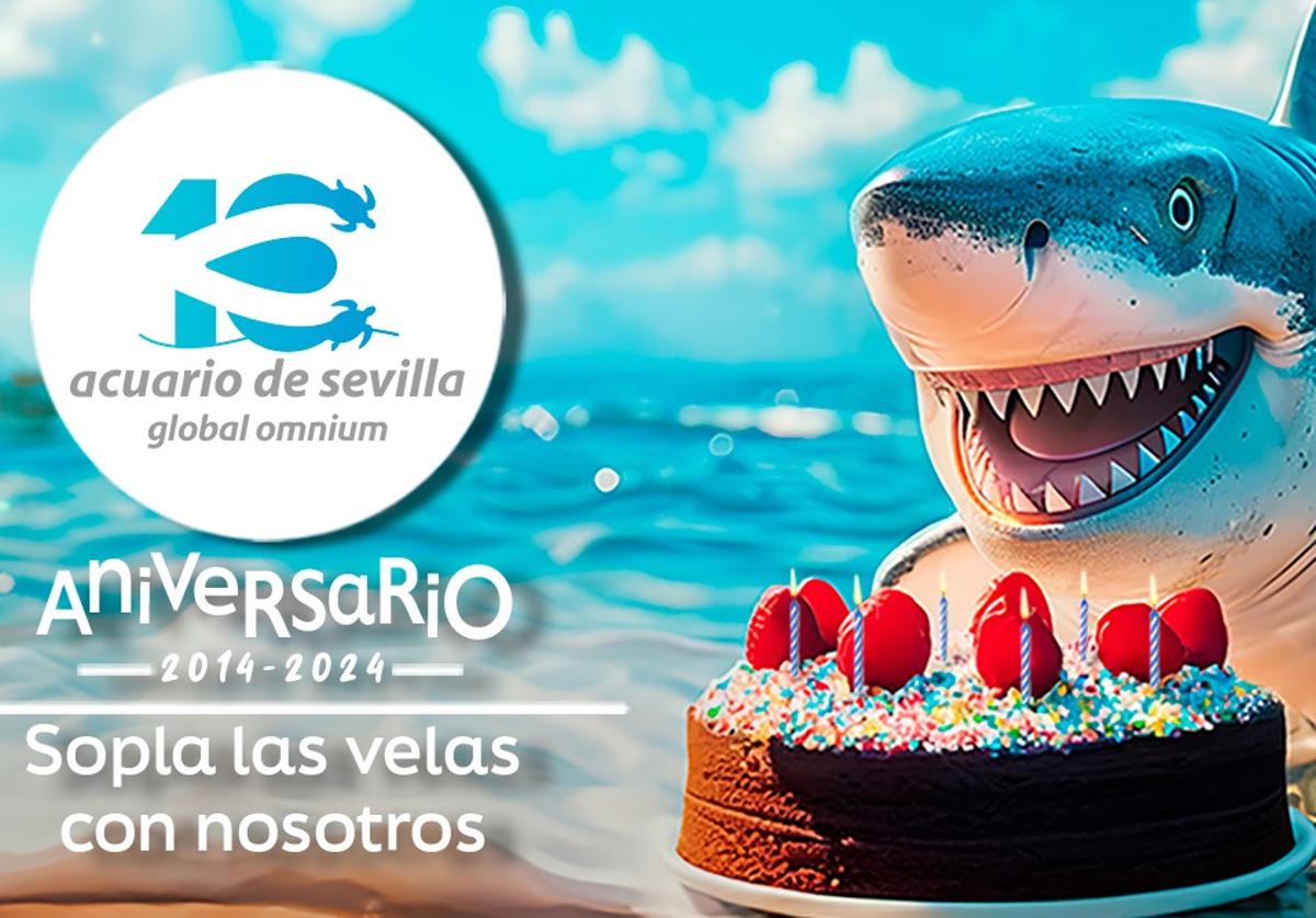 Todas las actividades por el aniversario del Acuario de Sevilla