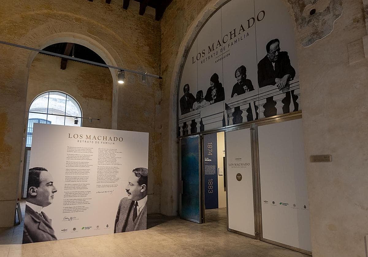 La exposición dedicada a los hermanos Machado ofrece la posibilidad de conocer la Fábrica de Artillería de Sevilla