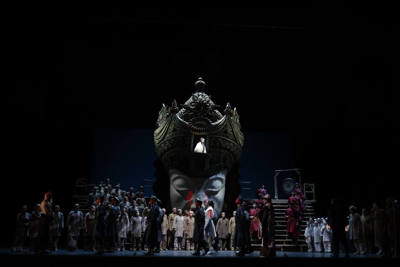 Representación de la ópera 'Turandot' en el Teatro de la Maestranza