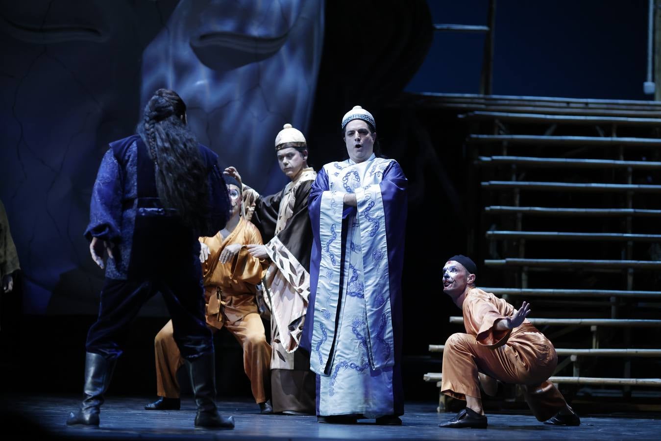 Representación de la ópera 'Turandot' en el Teatro de la Maestranza