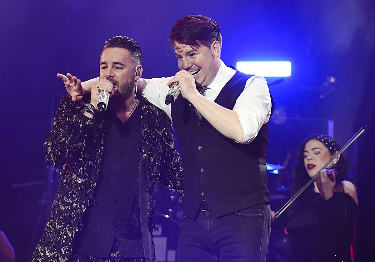 Andy y Lucas en concierto en Sevilla