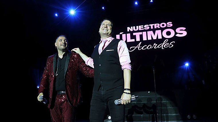 Andy y Lucas en concierto