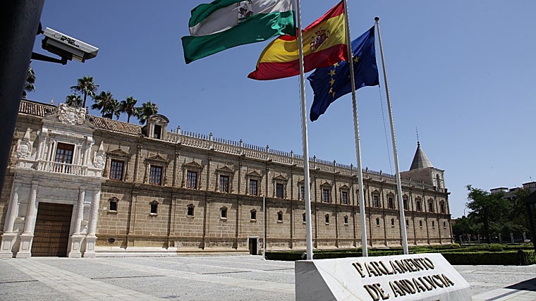 Exterior del Parlamento de Andalucía