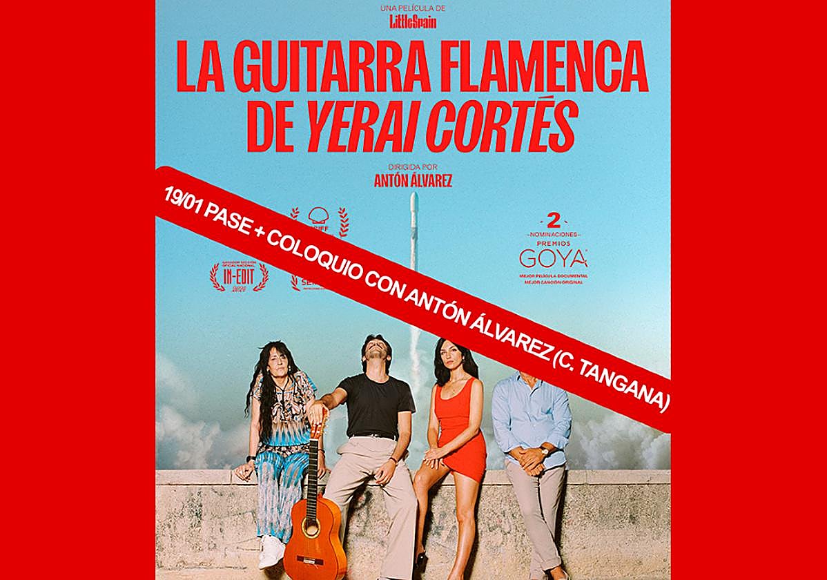 Anuncio de los pases y los coloquios en Sevilla