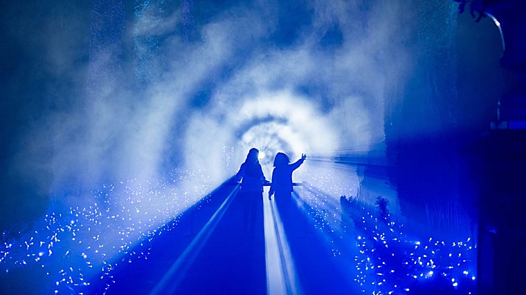 Gracias al espectáculo Naturaleza Encendida, es posible conocer el Alcázar de una manera completamente diferente