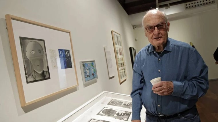 La ingente obra de Luis Gordillo vuelve a ser protagonista de una exposición que se encuentra en el Espacio Santa Clara