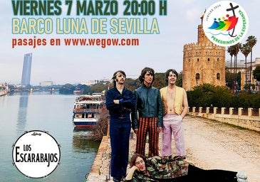 Los Escarabajos ofrecen su homenaje a The Beatles en un original concierto por el Guadalquivir con fines benéficos