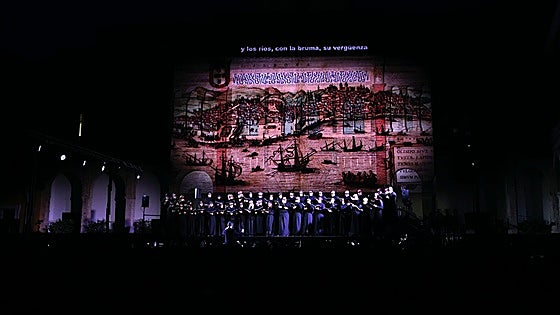 Estreno exitoso de la ópera 'Magallanes. No hay rosas sin espinas' en el Real Alcázar de Sevilla