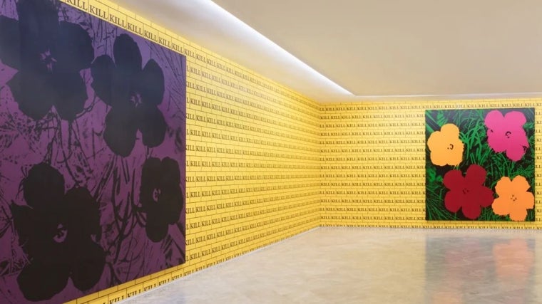 Algunas obras de la exposición