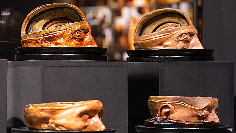 Una de las obras de la muestra