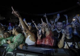 Público del concierto de Manuel Carrasco