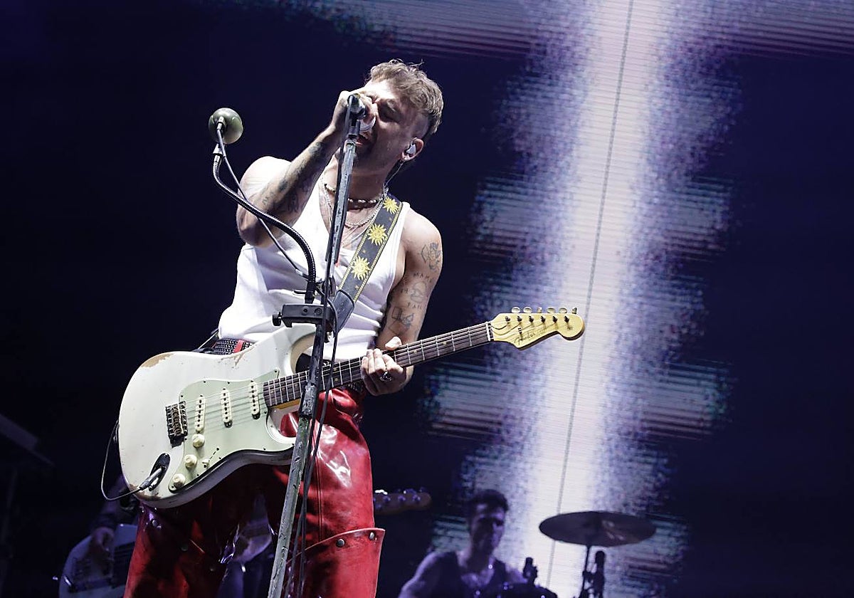 Concierto de Dani Fernández en el segundo día del Festival Interestelar