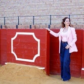 Pastora Soler, durante la entrevista realizada en la Maestranza