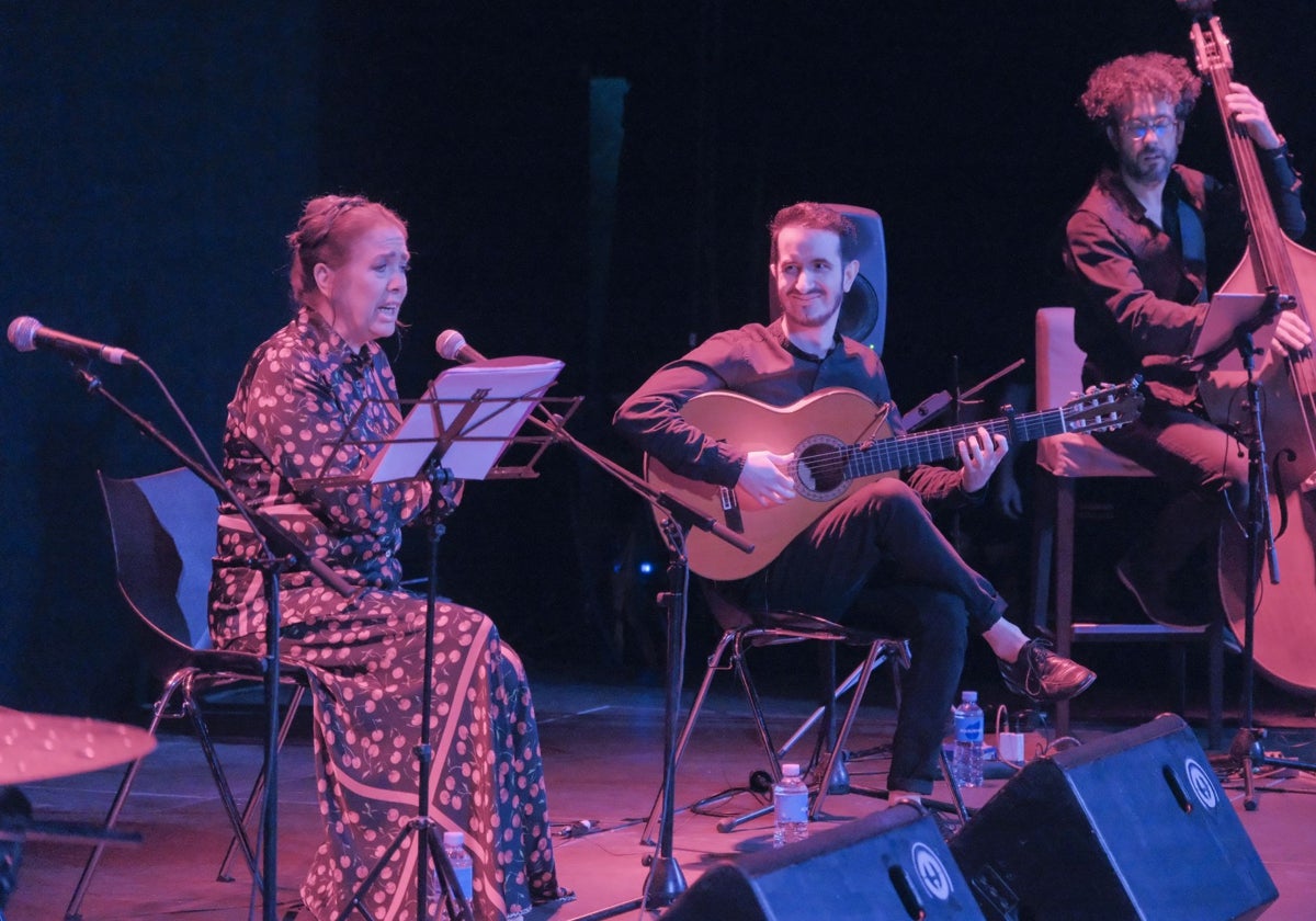 Lole Montoya durante su concierto en Sevilla