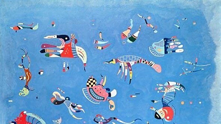 Una de las obras de la exposición