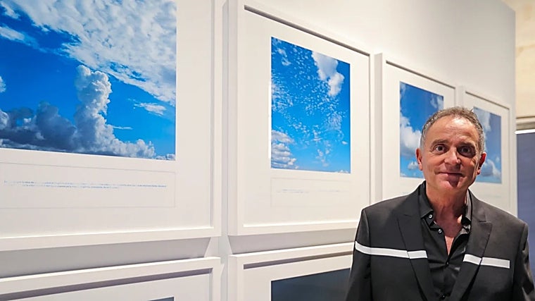 Dionisio González con su obra en Artillería