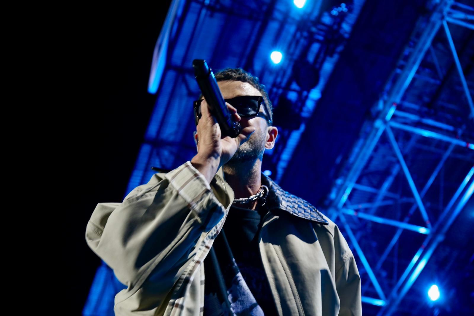 Un momento del concierto inaugural del Icónica Santalucía Sevilla Fest 2025, con Justin Timberlake 