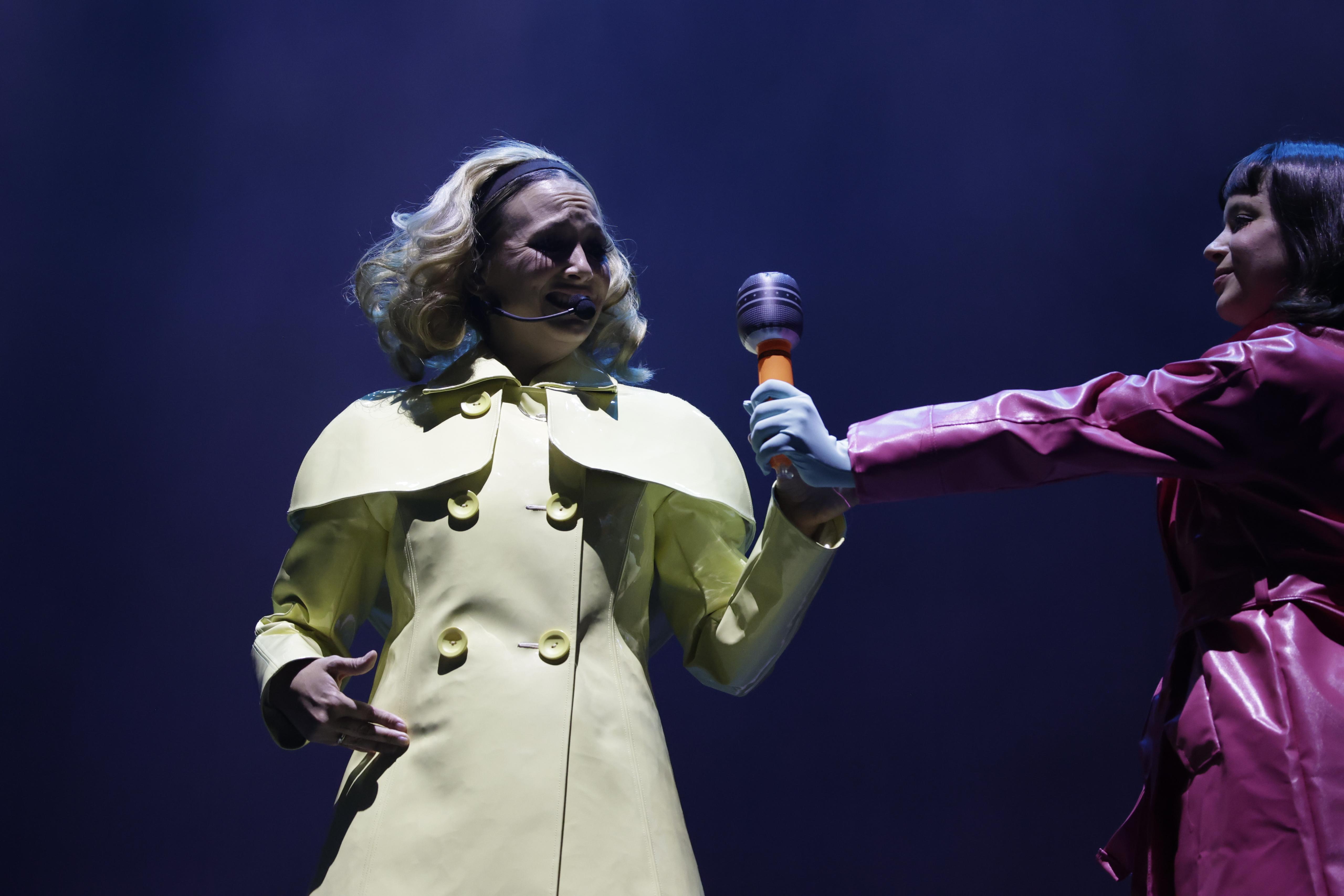 Rigoberta Bandini en la Plaza de España