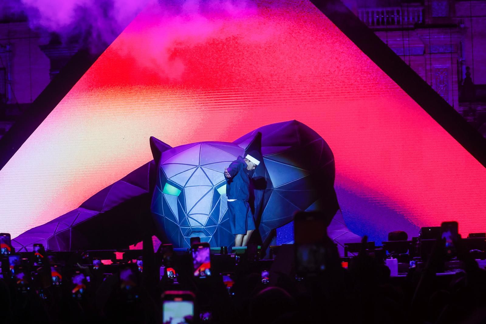 Concierto de Myke Towers, este miércoles en la Plaza de España