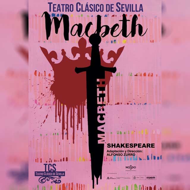 Cartel obra teatral Macbeth