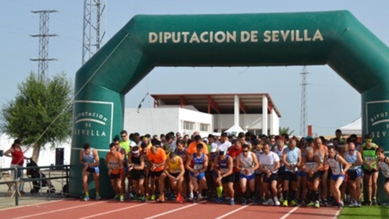 La localidad sevillana de Lantejuela es el escenario de esta carrera que va a tener una extensión de 8,5 kilómetros