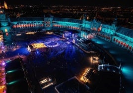 Icónica Santalucía Sevilla Fest abre sus puertas el próximo miércoles para disfrutar de su espectáculo de luces