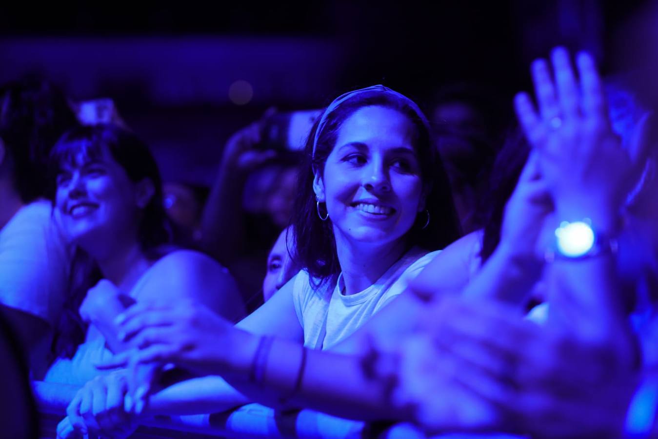 Ambiente previo al concierto de Los Caños