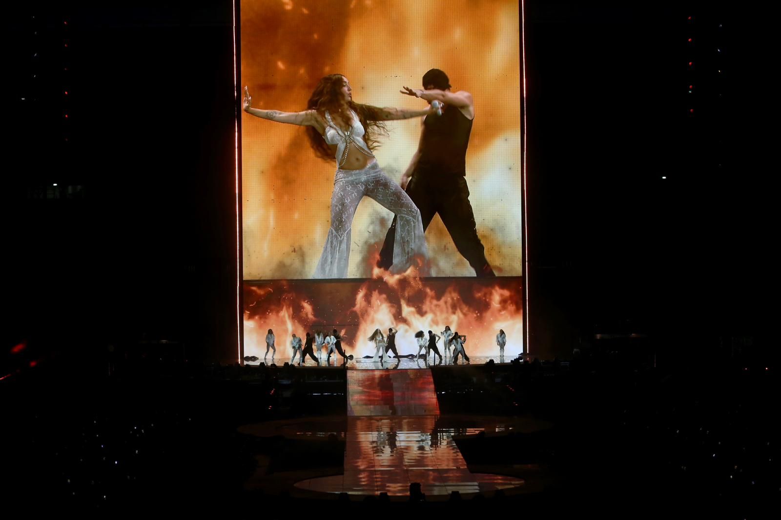 Concierto de Lola Índigo en el estadio de la Cartuja